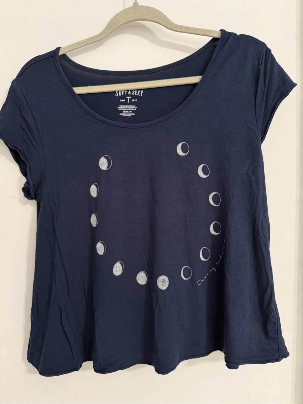 American Eagle Moon Graphic Tee